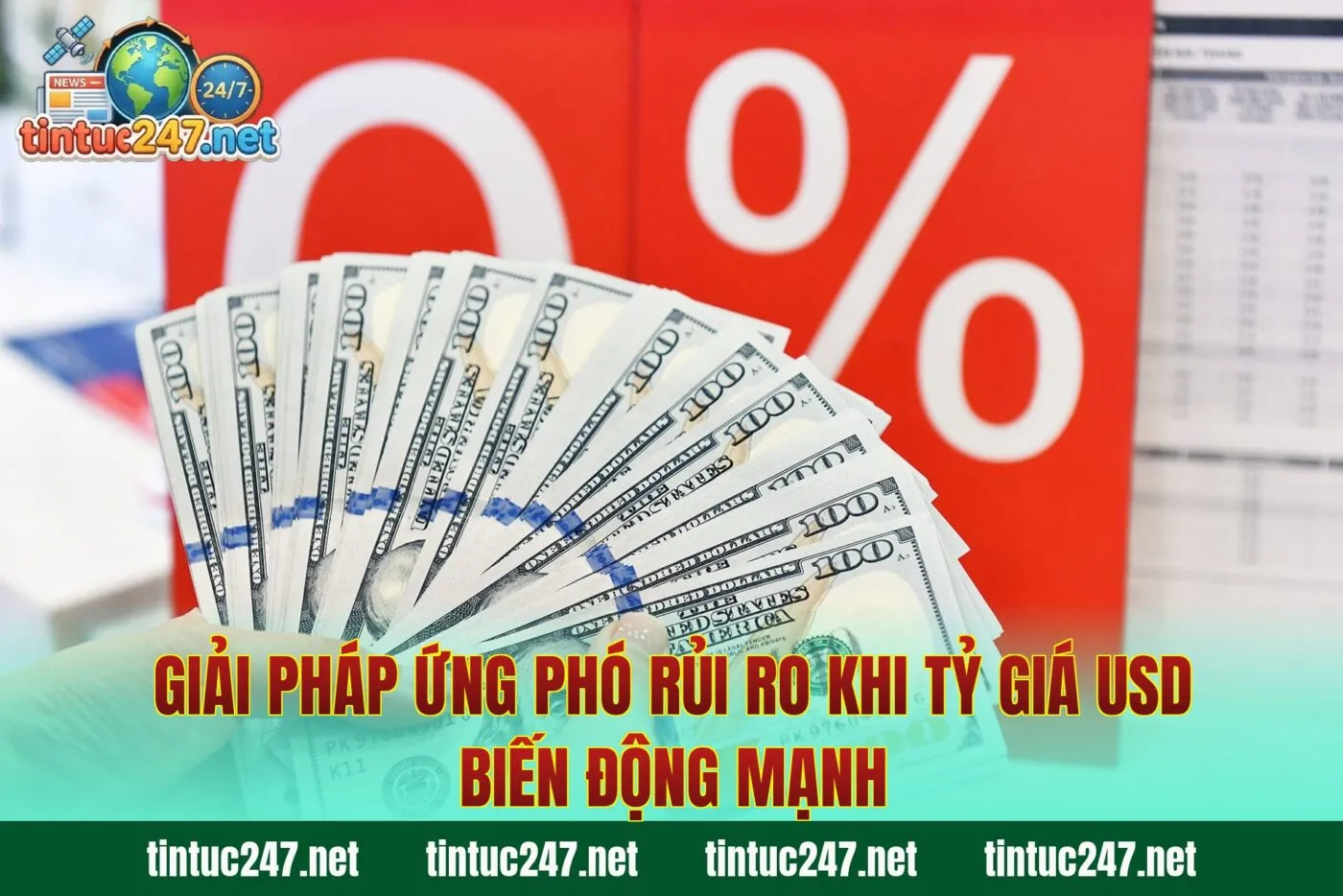 Giải pháp ứng phó rủi ro khi tỷ giá USD biến động mạnh