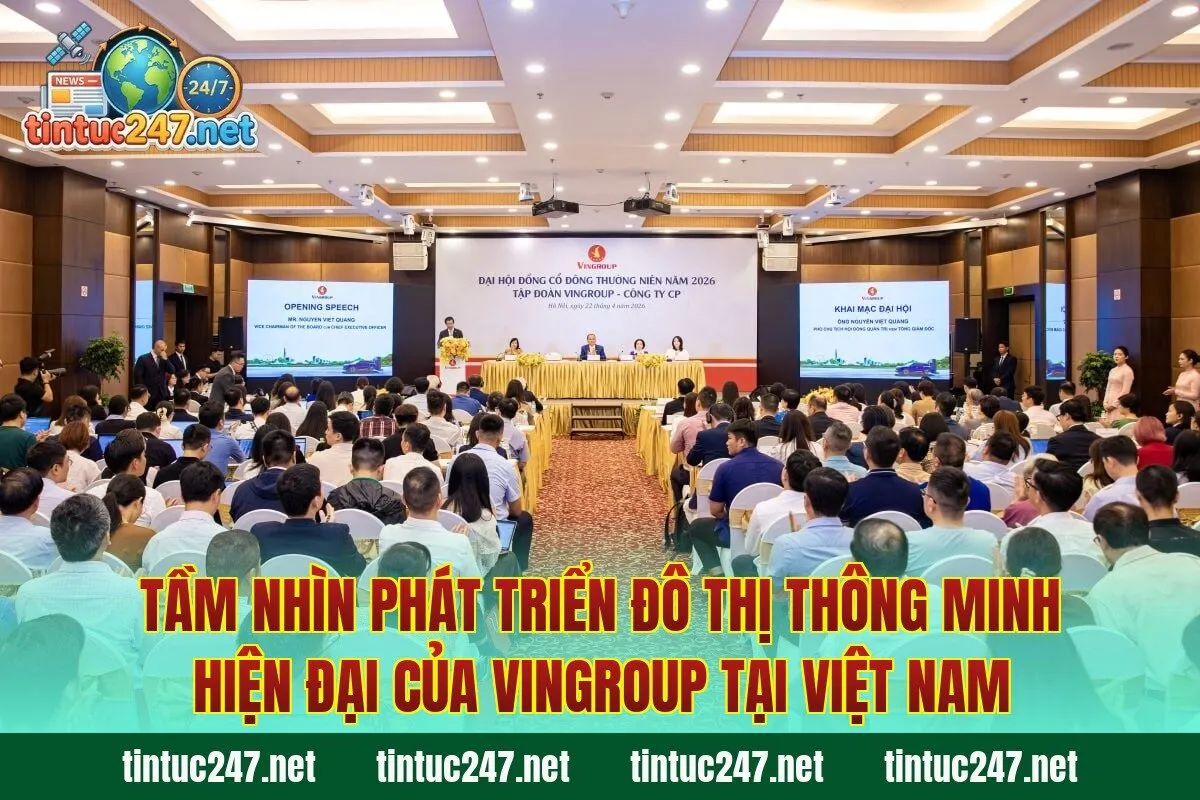 Tầm nhìn phát triển đô thị thông minh hiện đại của Vingroup tại Việt Nam