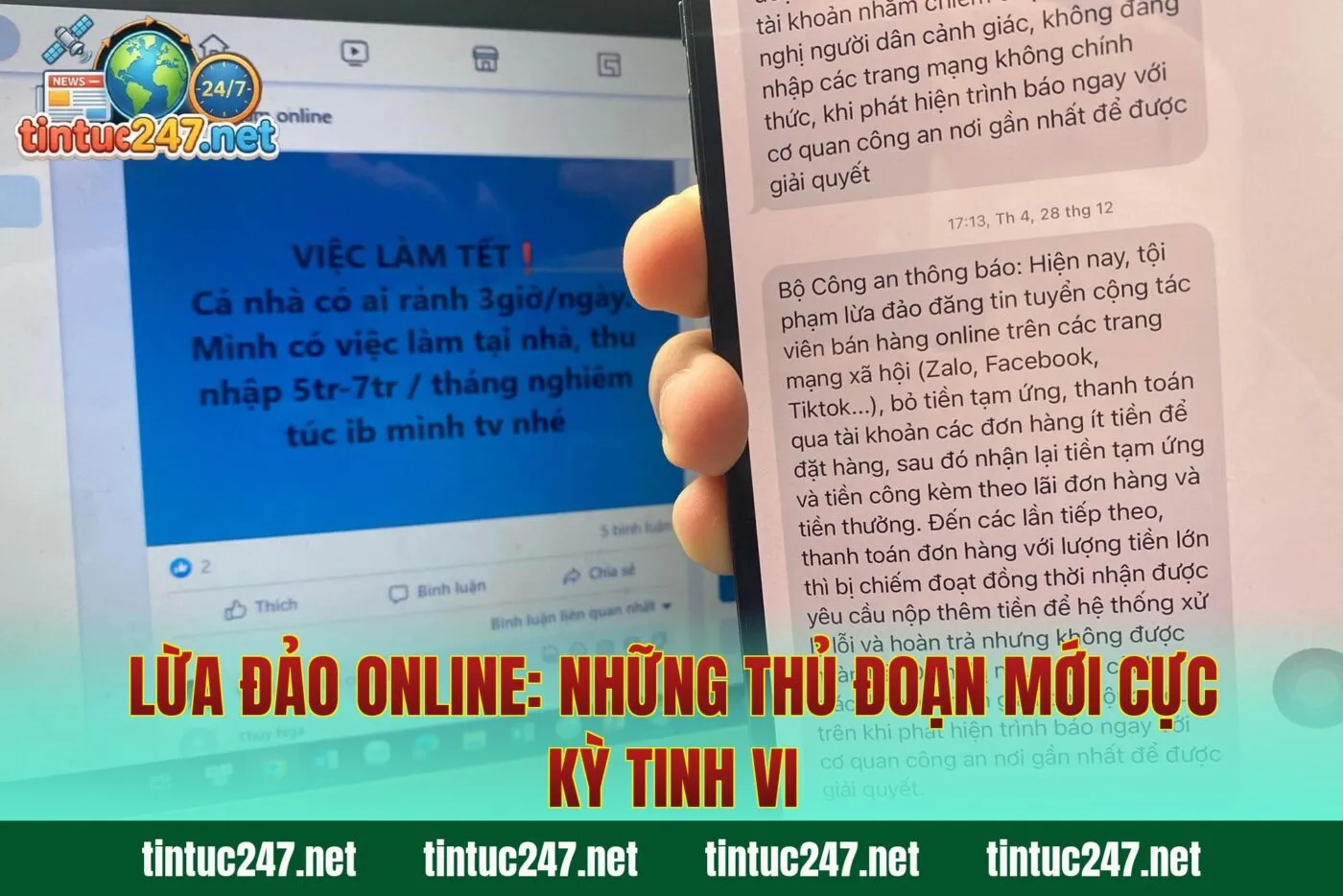 Lừa Đảo Online: Những Thủ Đoạn Mới Cực Kỳ Tinh Vi