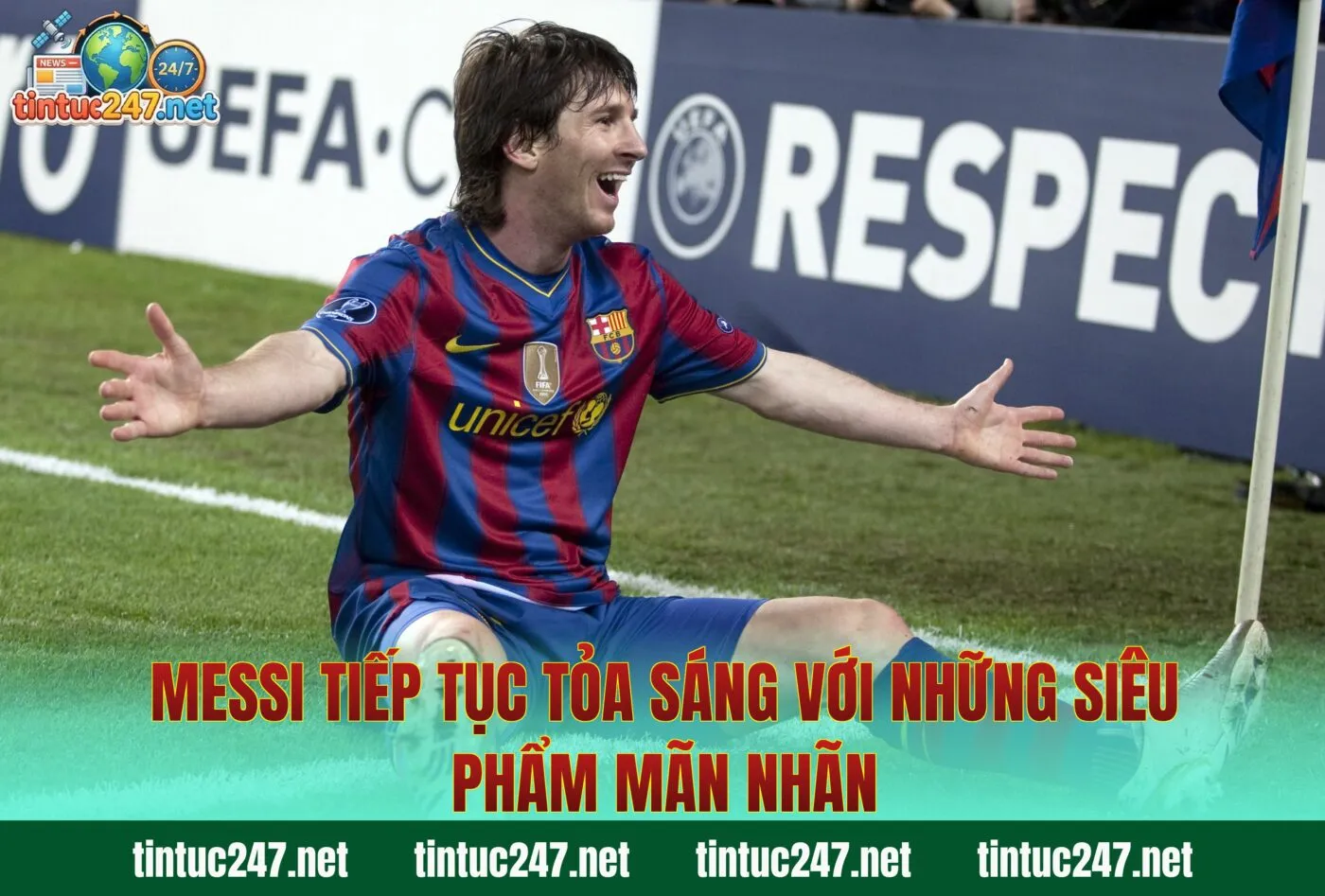 Messi Tiếp Tục Tỏa Sáng Với Những Siêu Phẩm Mãn Nhãn