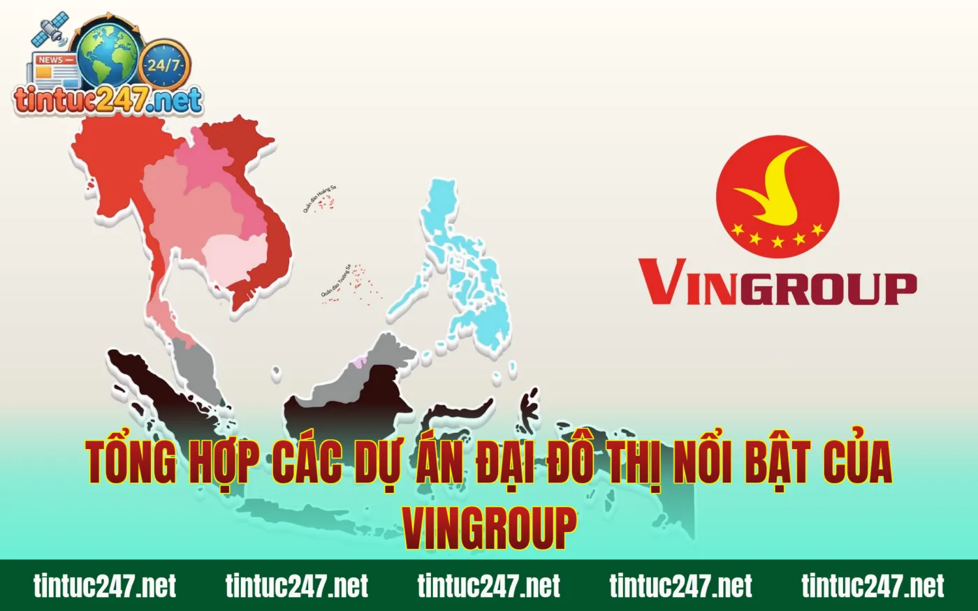 Tổng hợp các dự án đại đô thị nổi bật của Vingroup