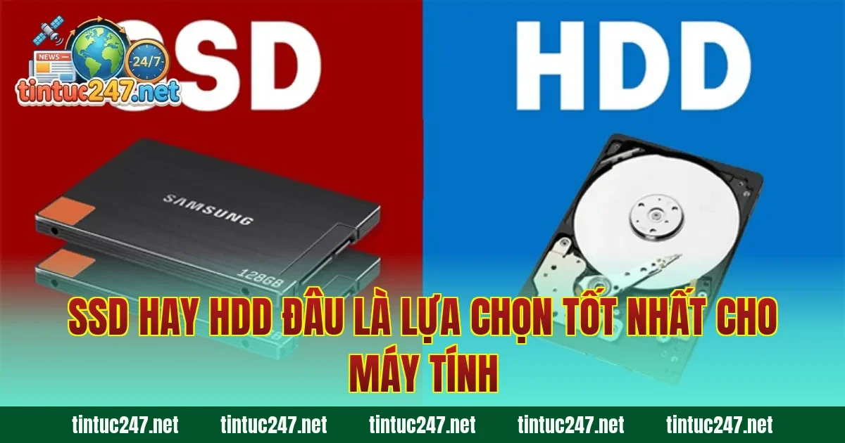 SSD Hay HDD Đâu Là Lựa Chọn Tốt Nhất Cho Máy Tính