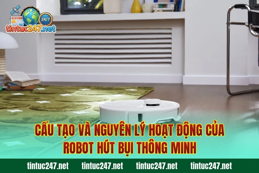 Cấu tạo và nguyên lý hoạt động của robot hút bụi thông minh