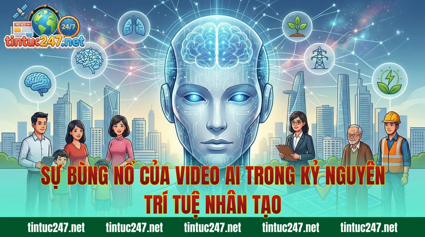 Sự bùng nổ của video AI trong kỷ nguyên trí tuệ nhân tạo