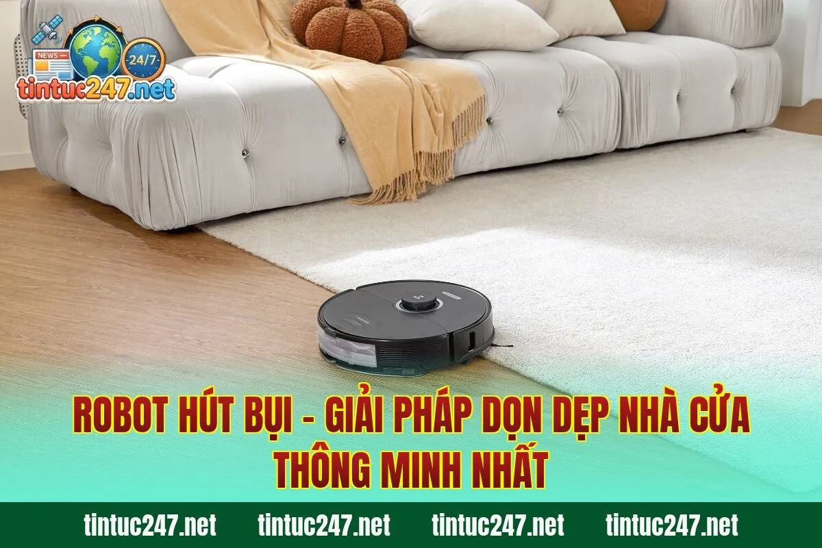 Robot Hút Bụi - Giải Pháp Dọn Dẹp Nhà Cửa Thông Minh Nhất