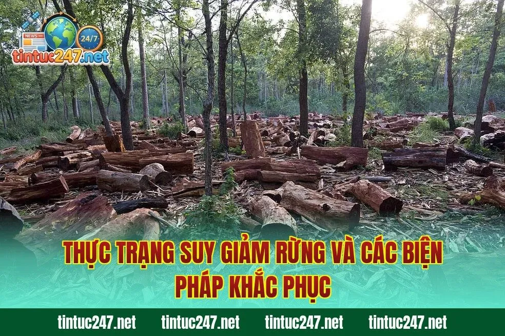 Thực trạng suy giảm rừng và các biện pháp khắc phục