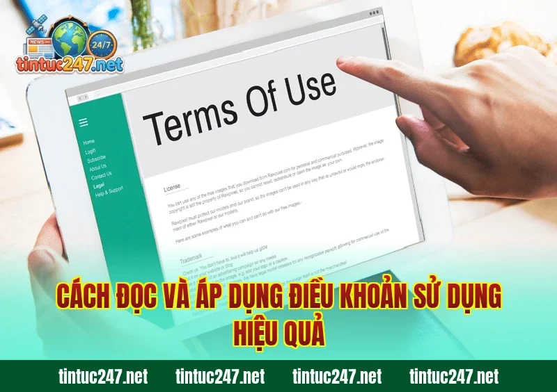 Cách đọc và áp dụng điều khoản sử dụng hiệu quả