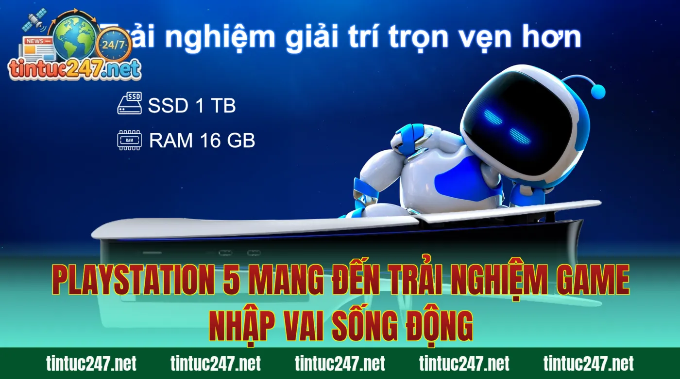 PlayStation 5 mang đến trải nghiệm game nhập vai sống động