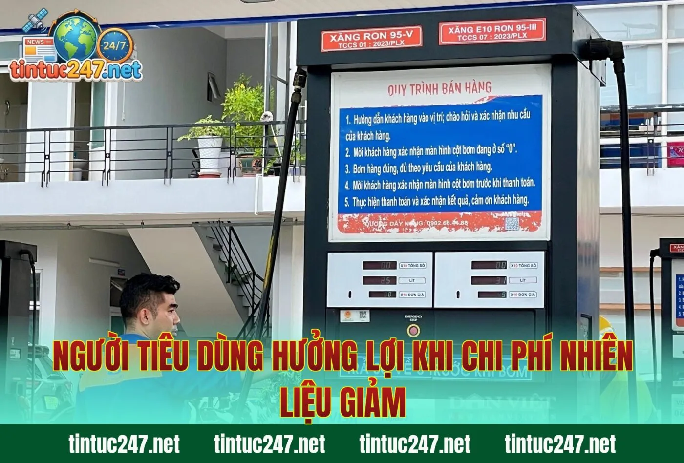 Người tiêu dùng hưởng lợi khi chi phí nhiên liệu giảm